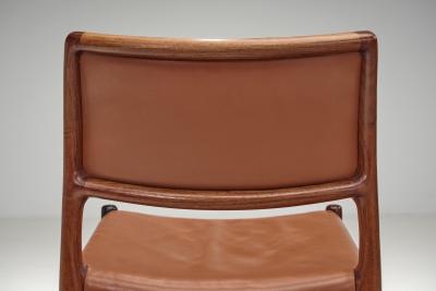 Niels Otto M ller Set of Six Model 80 Dining Chairs by Niels Otto M ller Denmark 1960s