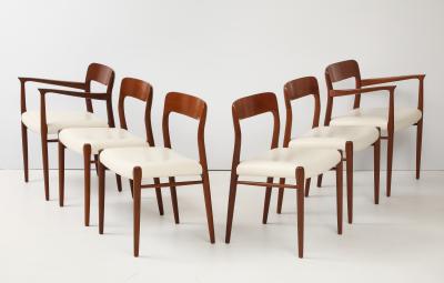 Niels Otto Moller Niels Otto Moller Model 77 56 Teak Dining Chairs Set Of 10