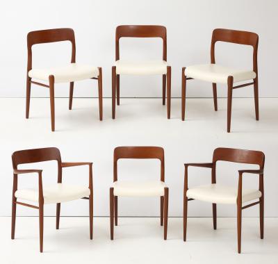 Niels Otto Moller Niels Otto Moller Model 77 56 Teak Dining Chairs Set Of 10
