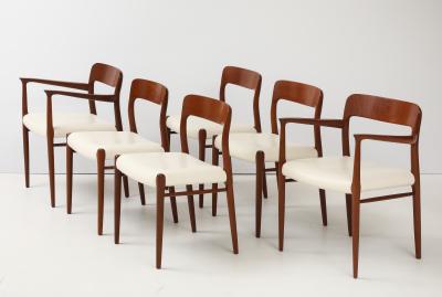Niels Otto Moller Niels Otto Moller Model 77 56 Teak Dining Chairs Set Of 10