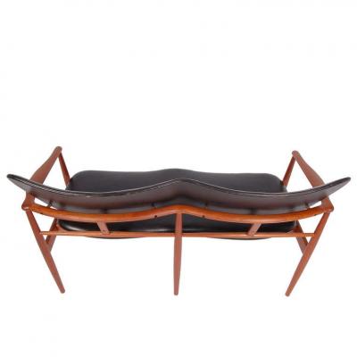 Niels Vodder Rare NV 48 Settee by Finn Juhl