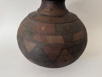 Nigerian Water Vessel Nupe Peope Nigeria mid 20th Century