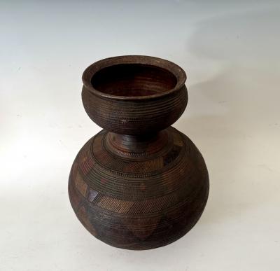 Nigerian Water Vessel Nupe Peope Nigeria mid 20th Century