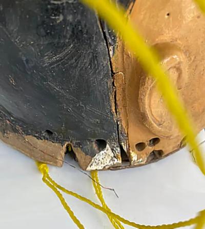 Nigerian Yoruba Gelede Headdress Mask Marionettes Which Have Been Danced