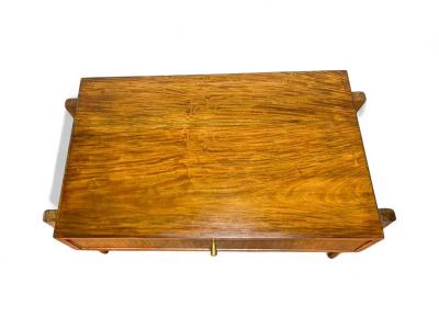 Night Stands with drawer in Caviuna wood Unknown 1950s Lot 830