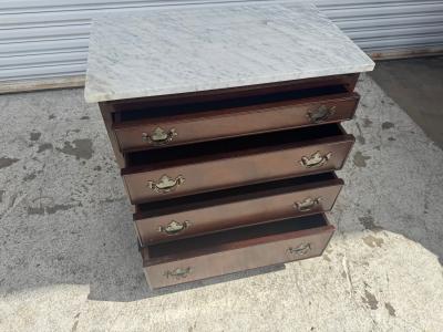 Night stand w stone top