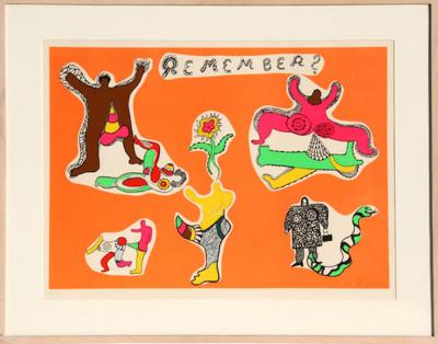 Niki de Saint Phalle Niki de Saint Phalle Screen Print