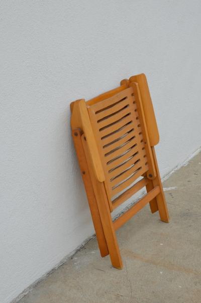 Niko Kralj Iconic Vintage Folding Rex Lounge Chair by Niko Kralj