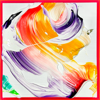 Nikolaos Schizas Dont Let Me Go Abstract painting 2024