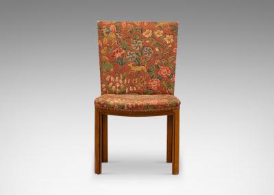 Nils Arbohm Art Deco Set of Ten Dining Chairs by Nils Arbohm and Helge Zimdal