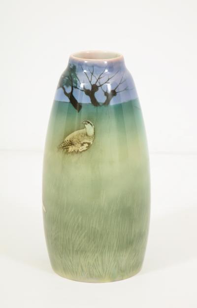 Nils Emil Lundstrom Tall Art Nouveau Rorstrand Vase by Nils Emil Lundstrom for Rorstrand