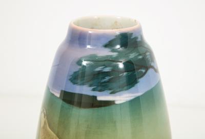Nils Emil Lundstrom Tall Art Nouveau Rorstrand Vase by Nils Emil Lundstrom for Rorstrand