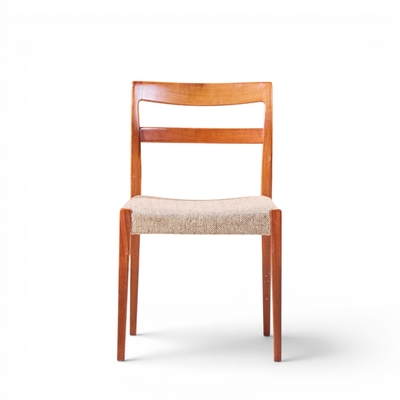 Nils Johnnson Nils Jonsson for Troeds Garmi Mid Century Danish Teak Dining Chairs Set of 8