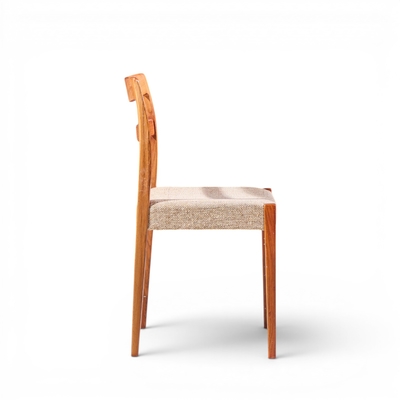 Nils Johnnson Nils Jonsson for Troeds Garmi Mid Century Danish Teak Dining Chairs Set of 8