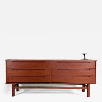 Nils Jonsson Mid Century Modern Nils Jonsson for HJN M bler Danish Teak Dresser