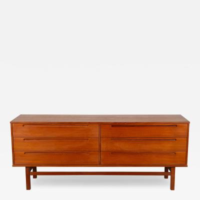 Nils Jonsson Mid Century Modern Nils Jonsson for HJN Mobler Danish Teak Dresser