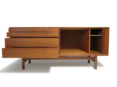 Nils Jonsson Mid century Modern Teak Credenza for Hugo Troeds c 1960