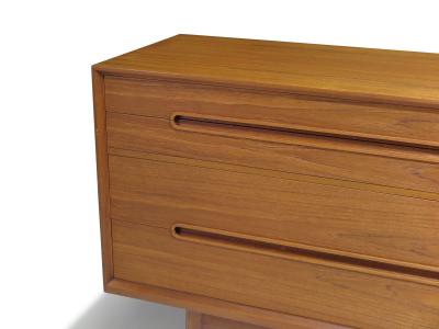 Nils Jonsson Mid century Modern Teak Credenza for Hugo Troeds c 1960
