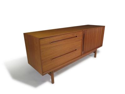 Nils Jonsson Mid century Modern Teak Credenza for Hugo Troeds c 1960