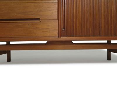 Nils Jonsson Mid century Modern Teak Credenza for Hugo Troeds c 1960