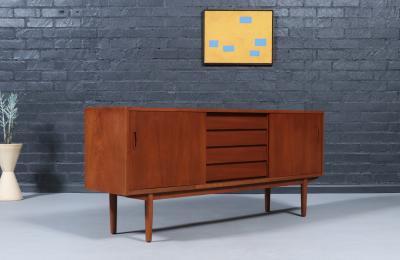 Nils Jonsson Nils Jonsson Trio Teak Credenza for Hugo Troeds