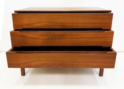 Nils Jonsson Nils Jonsson Vintage Danish Modern Teak Cabinet Rosewood Ends