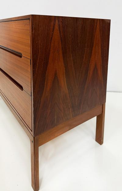 Nils Jonsson Nils Jonsson Vintage Danish Modern Teak Cabinet Rosewood Ends