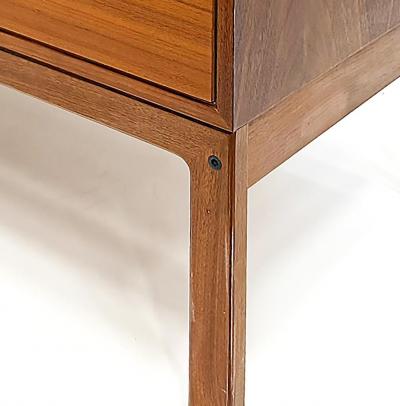 Nils Jonsson Nils Jonsson Vintage Danish Modern Teak Cabinet Rosewood Ends