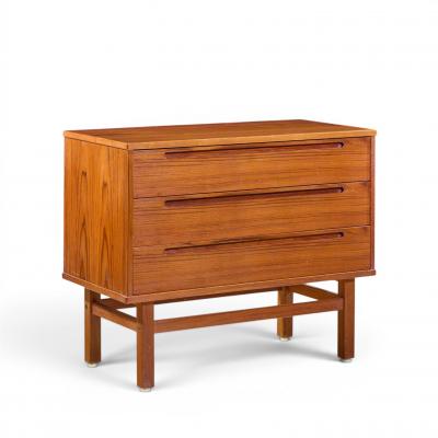 Nils Jonsson Nils Jonsson for T rring M belfabrik Danish Teak Dresser Chest of Drawers Pair