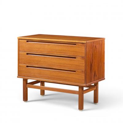 Nils Jonsson Nils Jonsson for T rring M belfabrik Danish Teak Dresser Chest of Drawers Pair