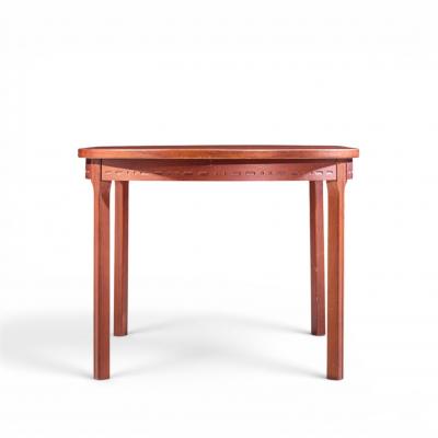 Nils Jonsson Nils Jonsson for Troeds Swedish Teak Expanding Dining Table with 2 Leaves