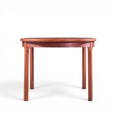 Nils Jonsson Nils Jonsson for Troeds Swedish Teak Expanding Dining Table with 2 Leaves