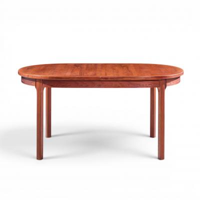 Nils Jonsson Nils Jonsson for Troeds Swedish Teak Expanding Dining Table with 2 Leaves