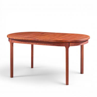 Nils Jonsson Nils Jonsson for Troeds Swedish Teak Expanding Dining Table with 2 Leaves