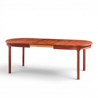Nils Jonsson Nils Jonsson for Troeds Swedish Teak Expanding Dining Table with 2 Leaves