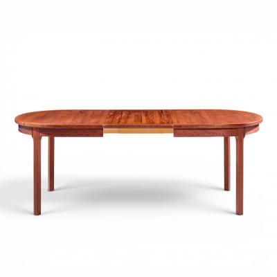 Nils Jonsson Nils Jonsson for Troeds Swedish Teak Expanding Dining Table with 2 Leaves