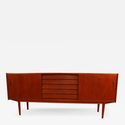 Nils Jonsson Swedish Modern Danish Teak Sideboard Credenza Nils Jonsson Model Trio 