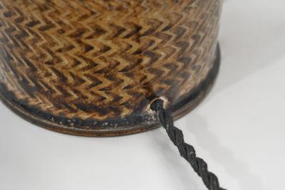 Nils Kahler Glazed Stoneware Table Lamp by Nils K hler for K hler Keramik Denmark ca 1950s