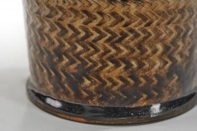 Nils Kahler Glazed Stoneware Table Lamp by Nils K hler for K hler Keramik Denmark ca 1950s