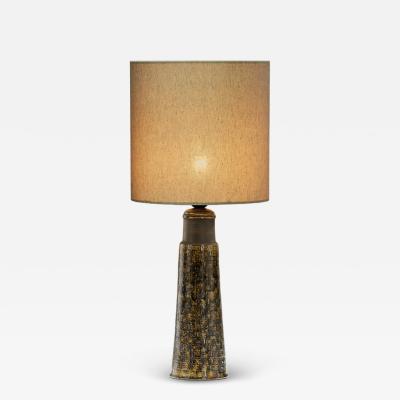 Nils Kahler Nils K hler Glazed Ceramic Table Lamp Denmark Second half of the 20th Century