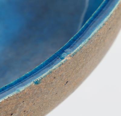 Nils Kahler Nils K hler collection of blue glazed stoneware pieces