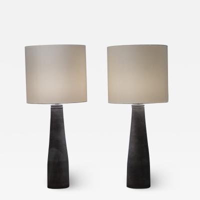 Nils Kahler Nils Kahler Ceramic Table Lamps Denmark