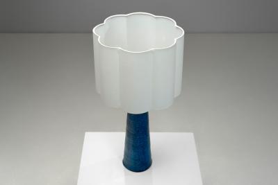 Nils Kahler Nils and Herman K hler Ceramic Table Lamp Denmark 1960s