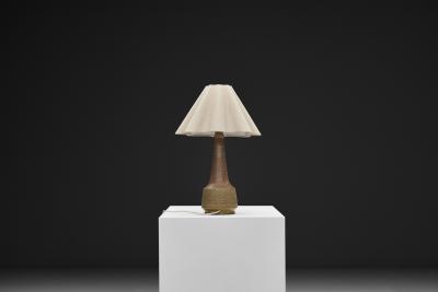 Nils Kahler Table Lamp by Nils K hler Attr for K hler Keramiek Denmark ca 1960s