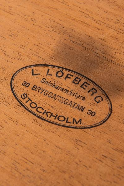 Nils fverman Cabinet Secretaire Produced by carpenter L L fberg in Stockholm