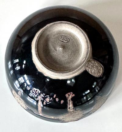 Nin ami Dohachi Japanese Glazed Kyo yaki Tea Bowl Ninami Dohachi Edo Period