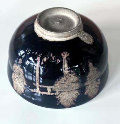 Nin ami Dohachi Japanese Glazed Kyo yaki Tea Bowl Ninami Dohachi Edo Period