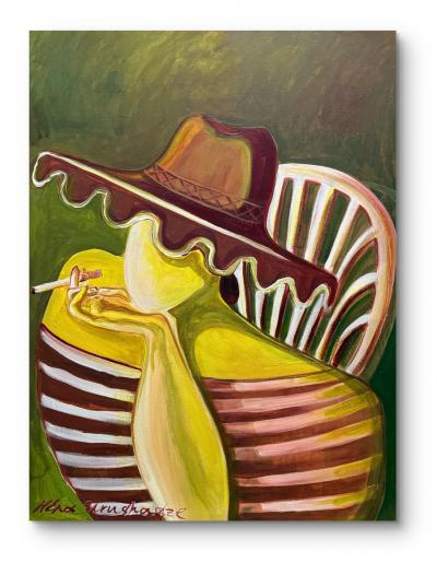 Nina Urushadze Cigarettes at Sunset