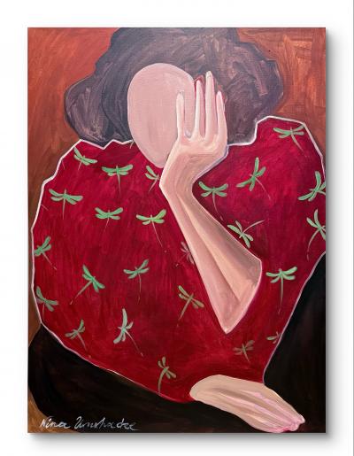 Nina Urushadze In Red