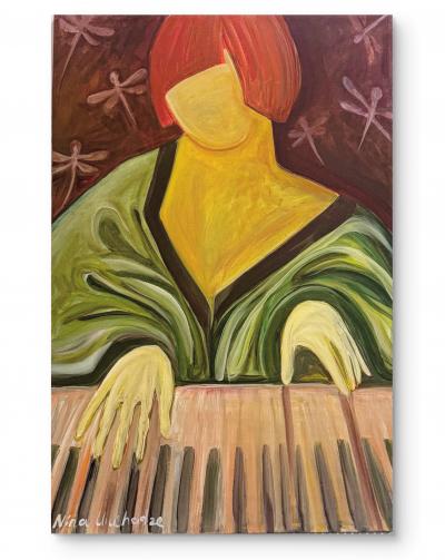 Nina Urushadze Piano Red Head